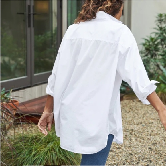 Frank & Eileen Shirley in White Everyday
Poplin XS - Picture 3 of 11
